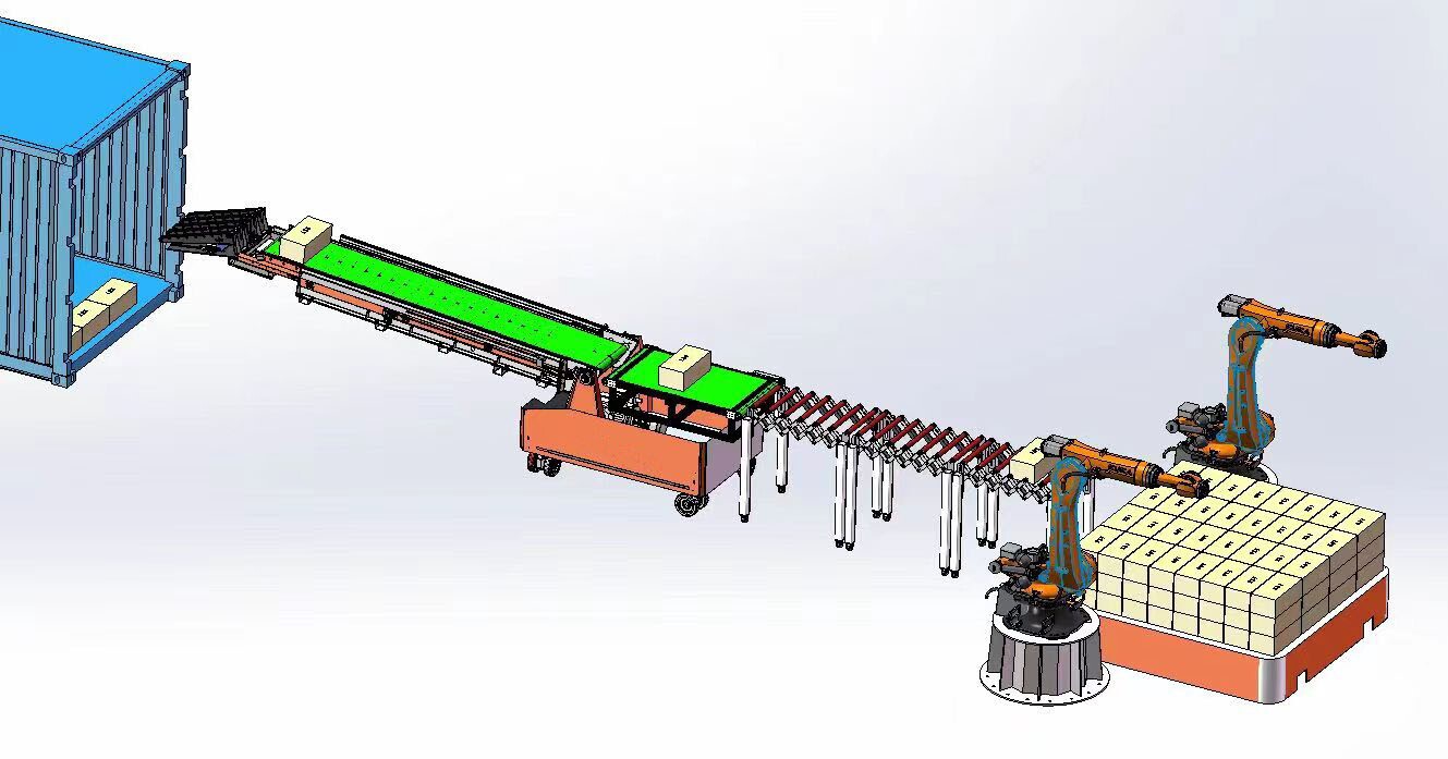 Automatic container stacking system – GRACE Machinery